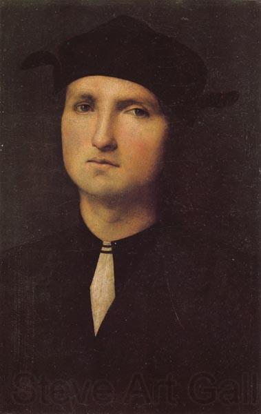 PERUGINO, Pietro Portrait of a Young Man Norge oil painting art